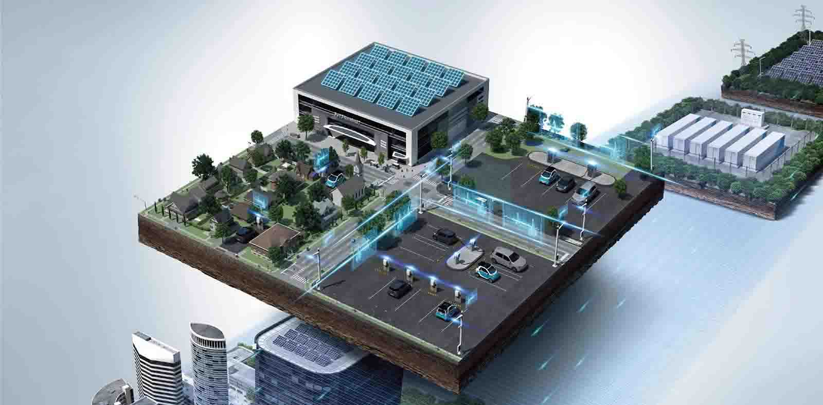 Solar image featuring DataField Technology Services and emphasizing 'EV Charging Station Infrastructure Design Services,' perfectly aligned with the page's context.