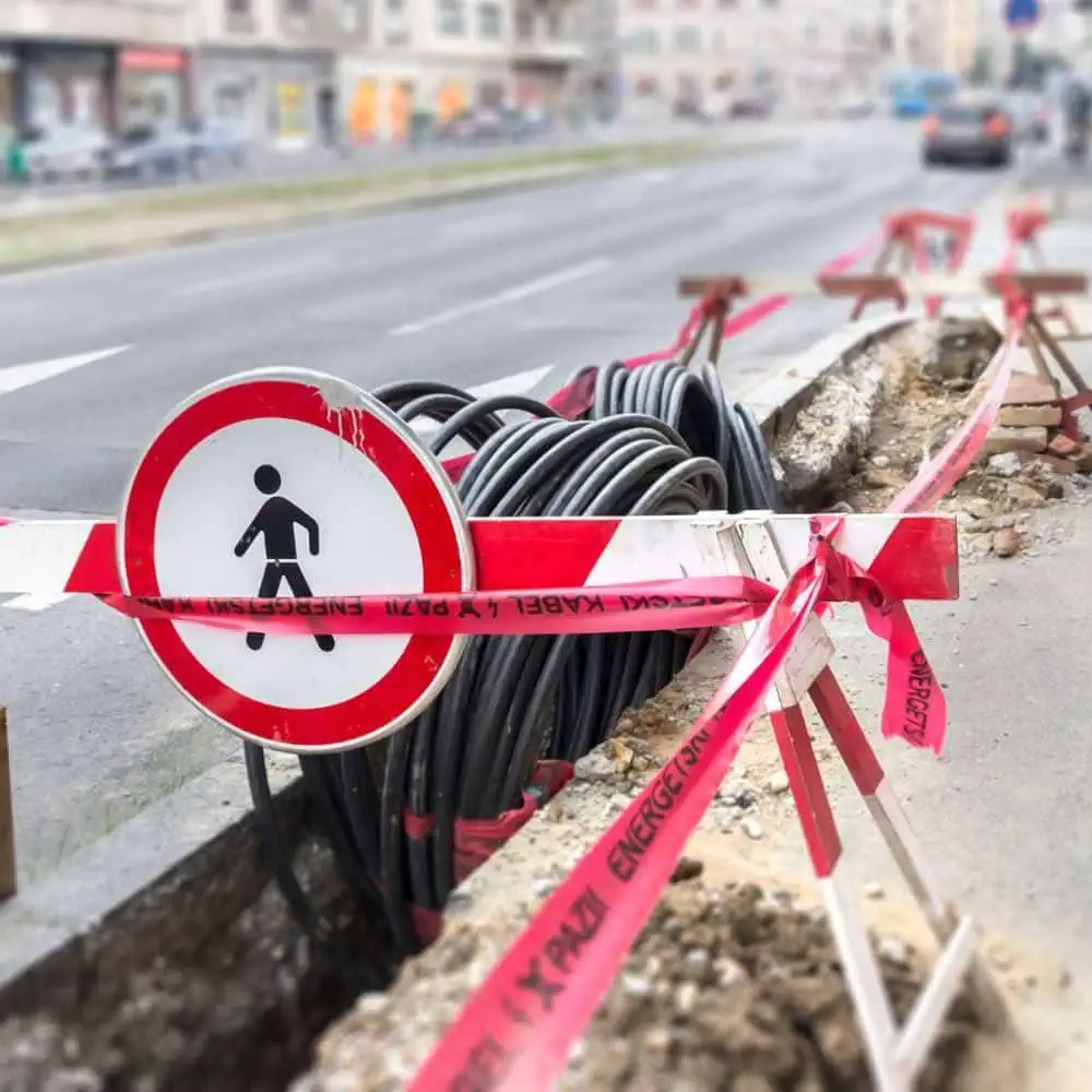 Image of fiber wires featuring DataField Technology Services, with a focus on highlighting Underground Wireline Audits, ensuring alignment with the page's context.