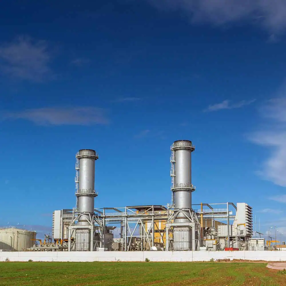 Image depicting a factory, featuring DataField Technology Services and highlighting Utility Companies, ensuring alignment with the page's context.