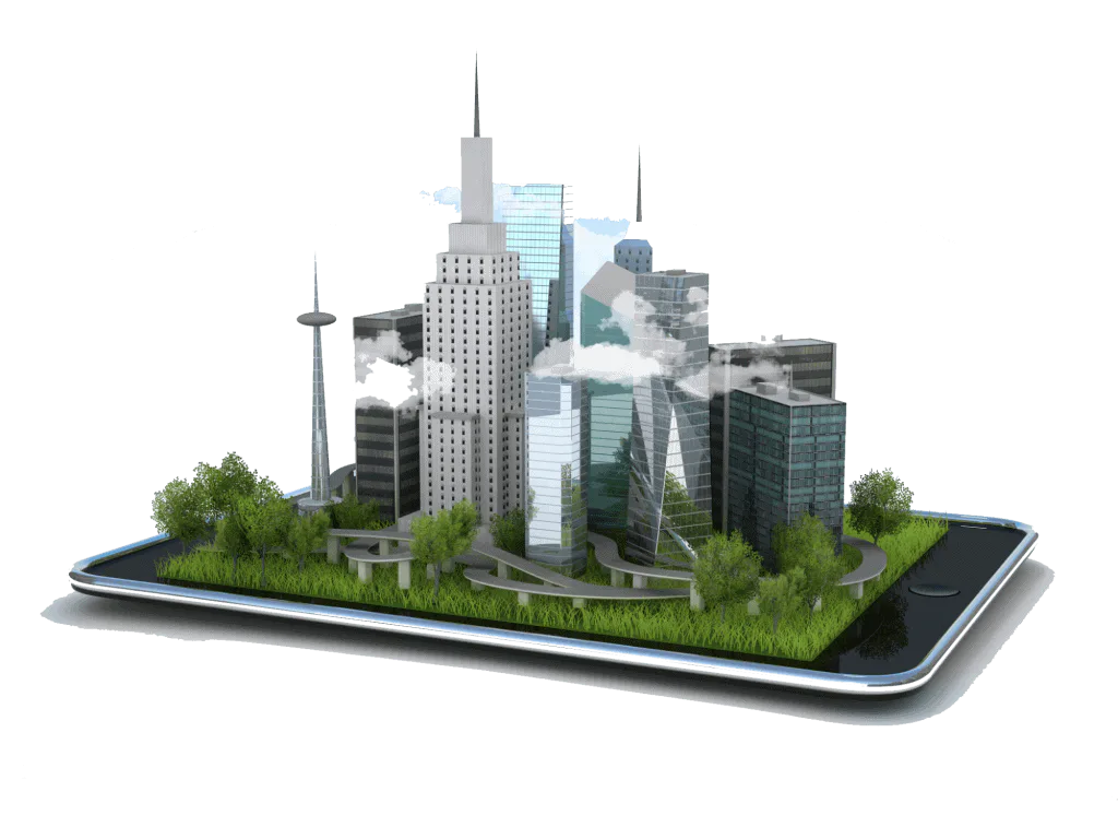 Smart city technology, featuring Data Field Technology Services and highlighting their expertise in innovative tech solutions.