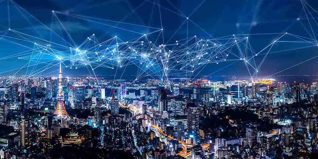 Image of buildings featuring Datafield Technology Services and highlighting Telecom Network & Circuit Design, ensuring alignment with the page's context.
