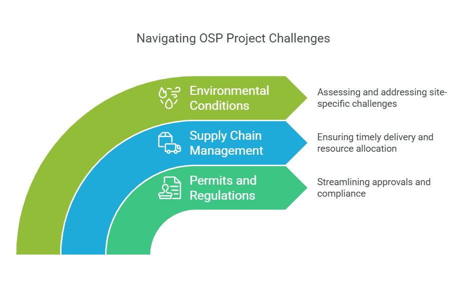 Graph highlighting Professional OSP Project Management Services by Datafield Technology, focusing on visual selection and ensuring alignment with the page's context.
